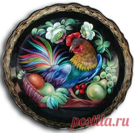 Энциклопедия Технологий и Методик - Жостовская роспись (Жостово)