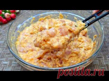 Подсели всей семьей на эту Вкуснятину! 10 минут и готово!  Лучший Рецепт котлет из куриной грудки