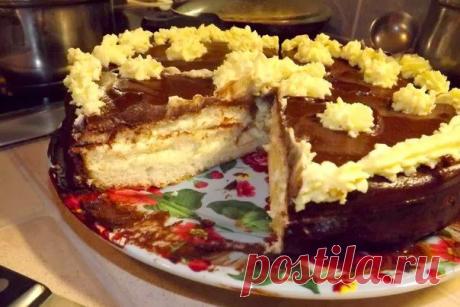 шеф-повар Одноклассники: Очень вкусный и быстрый торт Чародейка