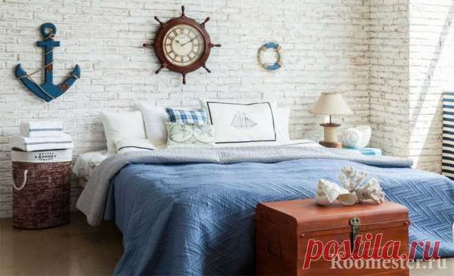 Морской стиль в интерьере - примеры дизайна и декора +55 фото Морской стиль в гостиной, детской, спальни, кухни и ванной. Особенности и черты интерьера. Подбираем под дизайн мебель, декор и освещение.