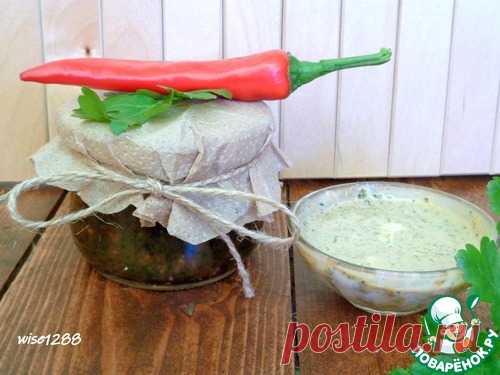 Пряная приправа из петрушки – кулинарный рецепт