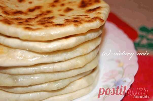 Хичины с сыром и зеленью, и еще с картошкой и зеленью
