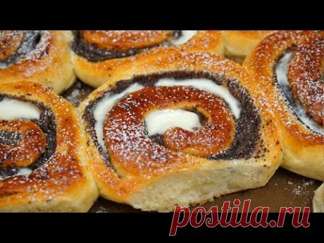 НЕ ПРОСТО БУЛОЧКИ, а НАСТОЯЩИЙ ДЕСЕРТ! Рецепт булочек к чаю | Кулинарим с Таней