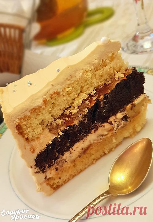 Торт Карамельный банан рецепт с фото пошагово - Сладкие хроники