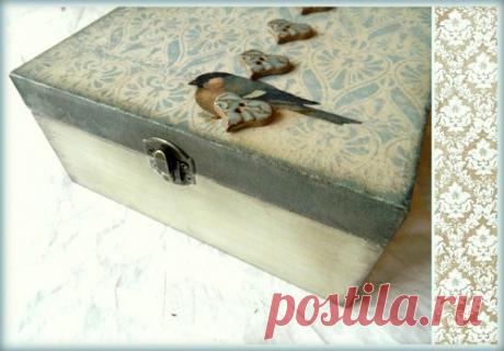 Декупаж с южно-африканскими пуговицами