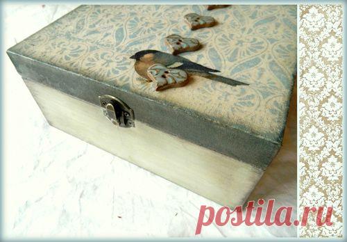 Декупаж с южно-африканскими пуговицами