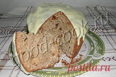 Хорошая кухня - кулич шоколадный. Кулинарная книга рецептов. Салаты, выпечка.