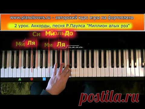 Фортепиано первые шаги (интересное обучающее видео)