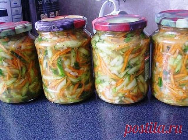 Великолепные огурцы с морковкой по-корейски!