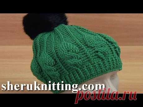 Crochet Cable Stitch Hat Tutorial 181