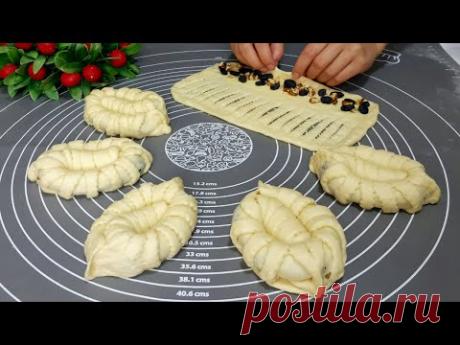 Гениально и Просто!Супер Красивая Формовка Вы Согласны! Как Красиво  Приготовить Булочки!Mazzali