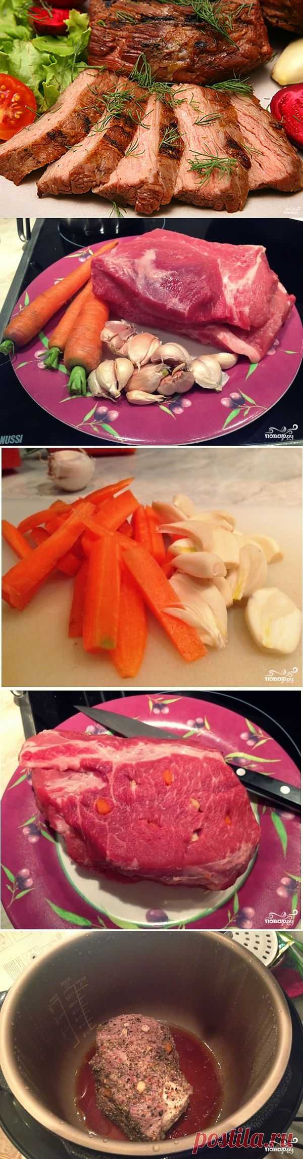 Как приготовить буженину из свинины в мультиварке. 4 рецепта.