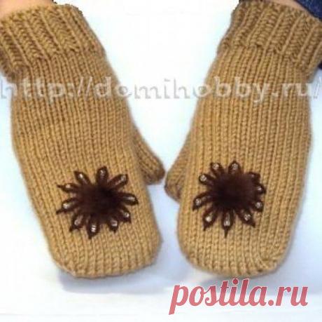 Вязание варежек от кончиков пальцев (Уроки и МК по ВЯЗАНИЮ) | Журнал Вдохновение Рукодельницы