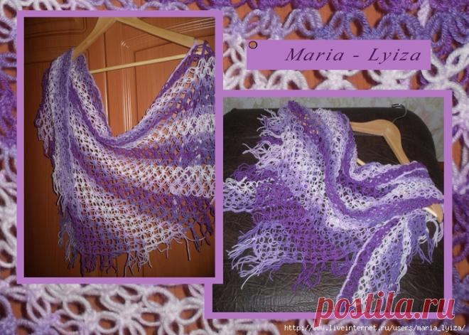 Косынки узором "СОЛОМОНОВ узел"