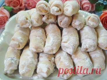 Рогалики из песочного теста — Сад Заготовка