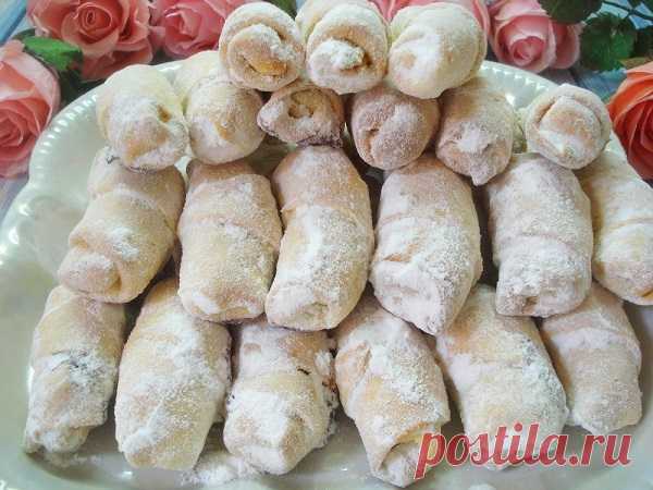 Рогалики из песочного теста — Сад Заготовка