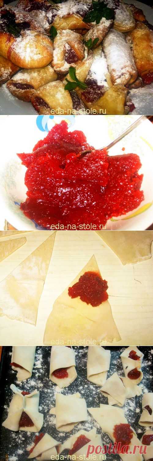 Слойки с вареньем | Еда на столе