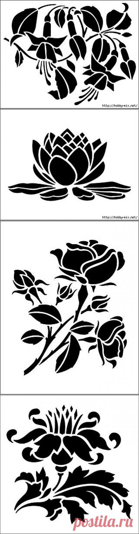 Трафаретов много не бывает, вот еще... много....