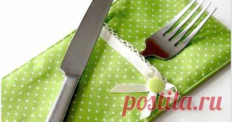 Schöne Bestecktaschen für den besonderen Genuss - Handmade Kultur