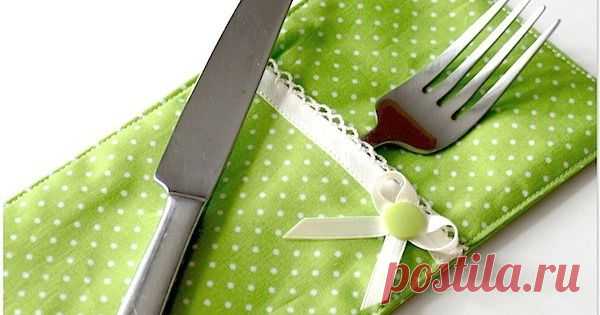 Schöne Bestecktaschen für den besonderen Genuss - Handmade Kultur
