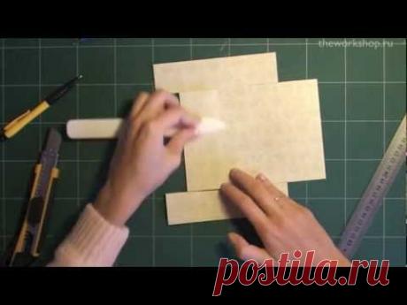 Скрапбукинг: Открытка коробочка своими руками (+шаблон) / The Workshop