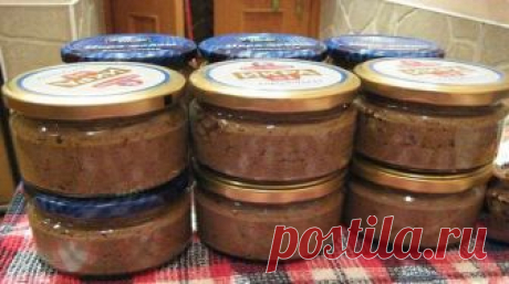 Домашний печеночный паштет. Магазинный и в сравнение не идет! Как это вкусно! Я просто ни на минуту не сомневаюсь, что вы тоже будете в восторге от этого паштета.