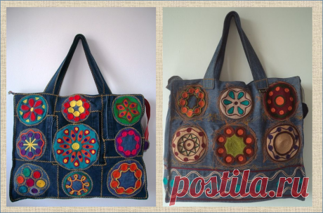 Весьма необычные, но очень привлекательные сумки из старых джинсов - большая летняя подборка | МНЕ ИНТЕРЕСНО | Яндекс Дзен