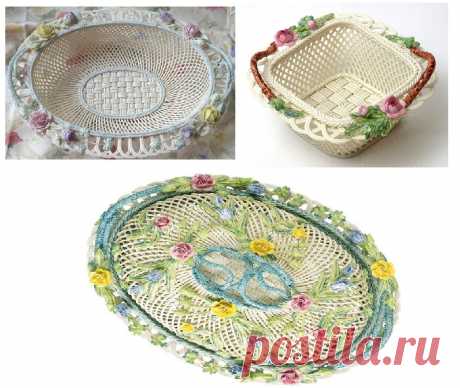 Секреты плетеного кружевного ирландского фарфора, производимого фирмой «Belleek»