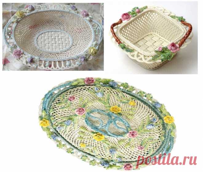 Секреты плетеного кружевного ирландского фарфора, производимого фирмой «Belleek»