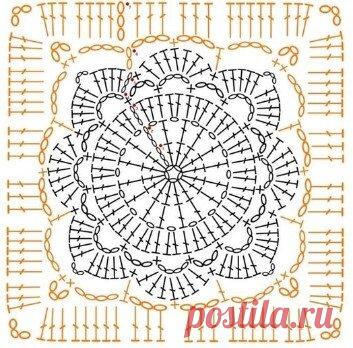 ТОП 10 очаровательных квадратных мотивов для летних топов, которые не могут не понравиться! | Вязалки Веселого Хомяка | Дзен