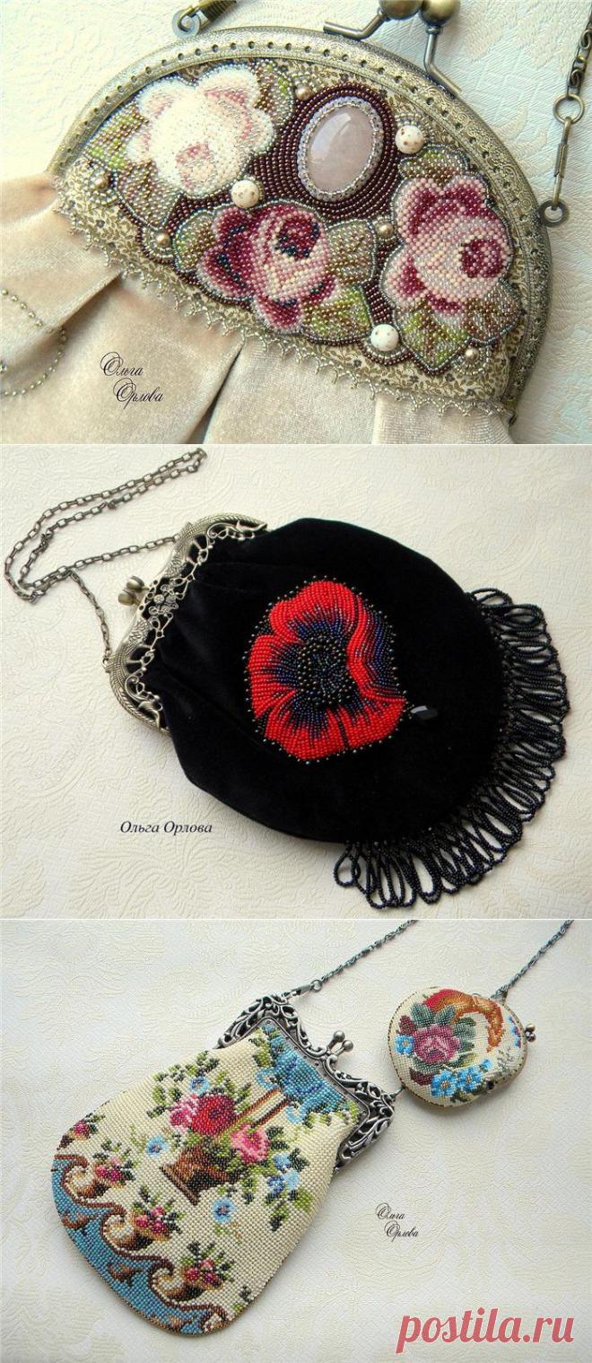 Бисерные сумочки Ольги Орловой.
