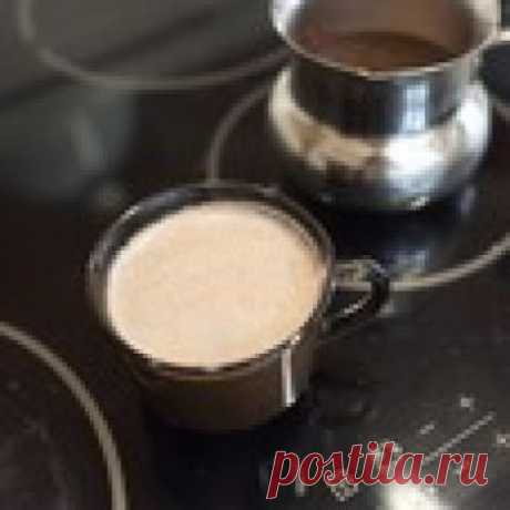 Настоящее какао из обжаренных какао-бобов Кулинарный рецепт