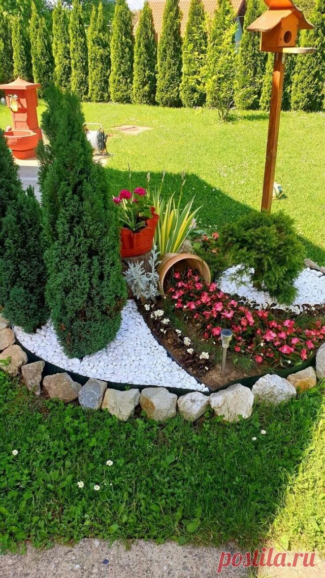 Ландшафтный дизайн цветника