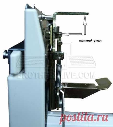 Передняя фонтура BROTHER KR-850. Установка и настройка.