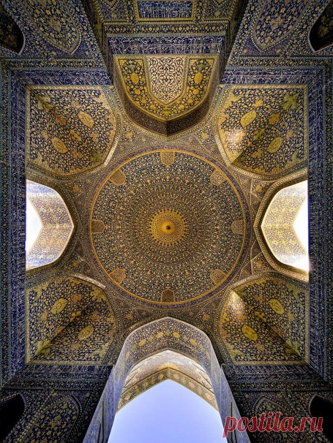 Мечеть Имама, бывшая мечеть Шаха, Исфахан, Иран  |  Чудеса исламской архитектуры / Туристический спутник