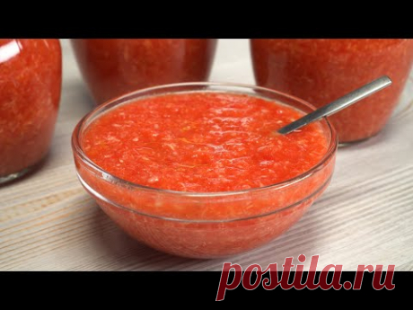 ХРЕНОВИНА / ХРЕНОДЁР. Неповторимый соус из хрена, помидоров и чеснока. Рецепт от Всегда Вкусно!