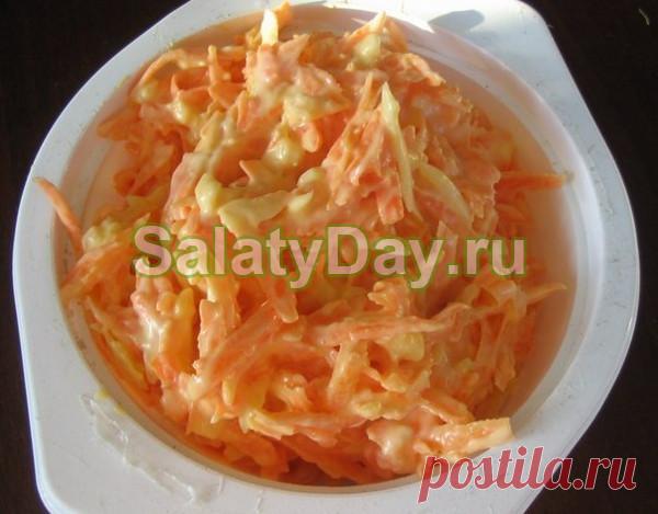 Салат с колбасным сыром – фейерверк вкусов: рецепт с фото и видео