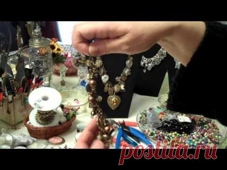 Making Charm Jewelry:  Kitchen Sink Style from B'sue Boutiques