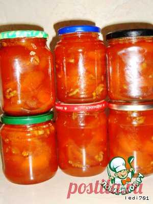 Абрикосовое варенье с грецкими орехами - кулинарный рецепт