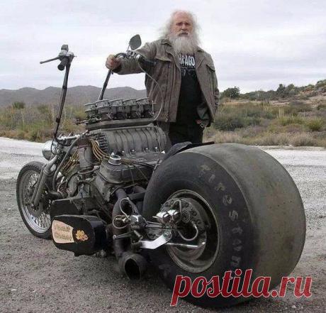 Не практично, но мощно выглядит. Внушает...