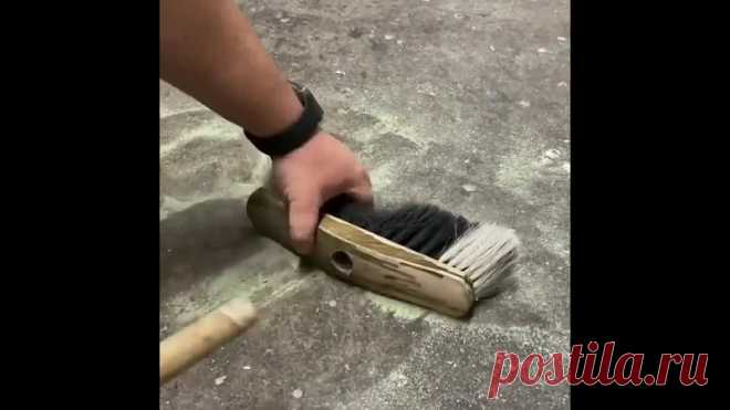 Вот так можно починить щетку
