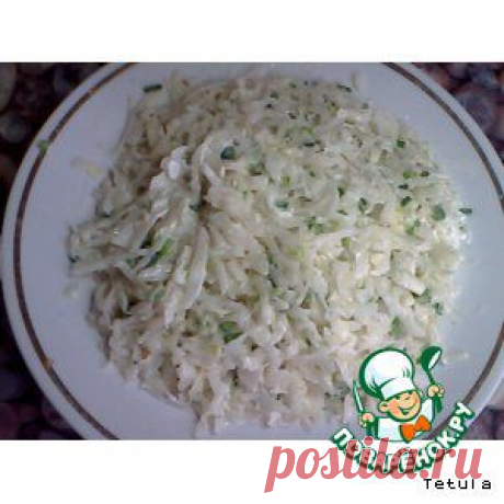 Капустный салат - кулинарный рецепт