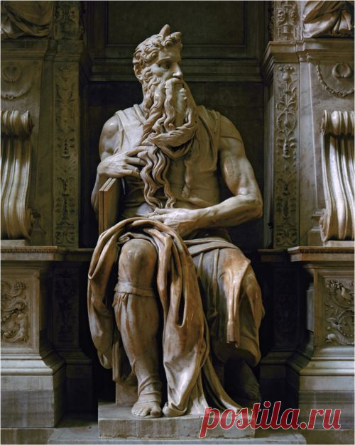Moses by Michaelangelo, 1513-1516. St Peter’s Basilica…
statuemania.tumblr.com  |  Pinterest • Всемирный каталог идей