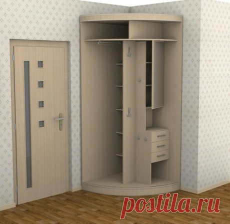 Идеи рационального размещения шкафов / Домоседы