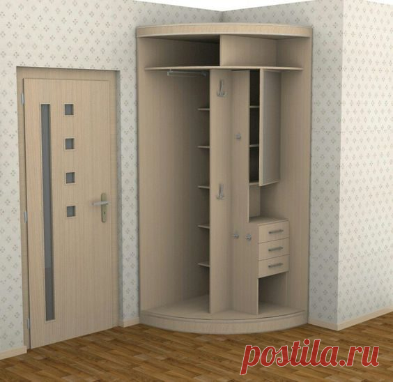 Идеи рационального размещения шкафов / Домоседы