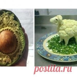 20 оригинальных манипуляций с едой - МирТесен