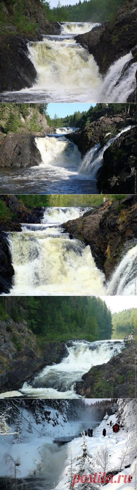 Водопад Кивач, республика Карелия, Россия - Путешествуем вместе
