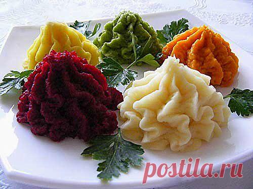 Овощное пюре – лучшие гарниры / Простые рецепты