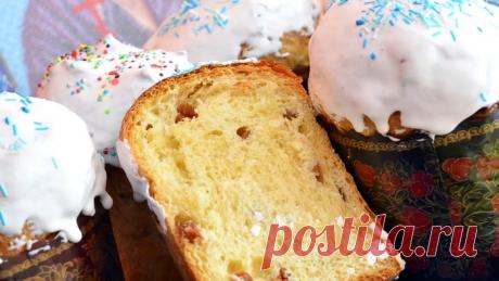 Идеальный кулич на топленом молоке с коньяком