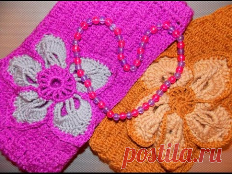 Вязанная крючком повязка на голову  (crochet.headband)